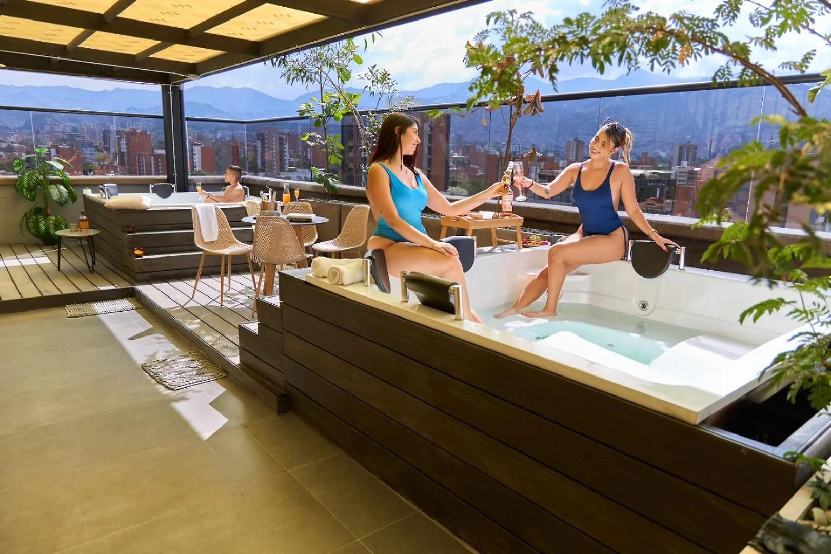 Lägenhet Rosa Negra Suite W Jacuzzi Near Stadium Medellín
